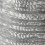 68058 - Serena I 8H Small Gray/White Textured Metal Jug