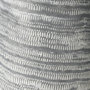 68059 - Serena II 11.2H Large Gray/White Textured Metal Jug