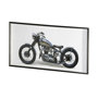 13415 - Lets Roll White II by James Wiens a Hand Embellished Textured Framed Art Print Matted under Glass