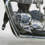 13415 - Lets Roll White II by James Wiens a Hand Embellished Textured Framed Art Print Matted under Glass