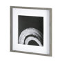 13478 - Ying (Black) by Mercana Studio a Hand Embellished Textured Framed Art Print Matted under Glass