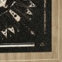 13487 - Sandpainting-Ink I by Mercana Studio a Hand Embellished Textured Framed Art Print Matted under Glass