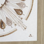 13490 - Sandpainting-Watercolor II by Mercana Studio Hand Embellished Framed Art Print Matted under Glass