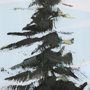 13481 - Guardian I by Jonathan Klassen a Hand Embellished Textured Framed Art Print Matted under Glass