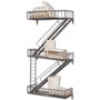 50079 - Gastown 42H Wall Mounted Fire Escape Shelf