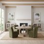 69184 - Liesl 54" Round Barely Gray Finished Wood W/ Circular Top Dining Table