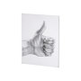 101753-S - Hand Signs I by Jennifer Paxton Parker a Hand Embellished Textured Canvas