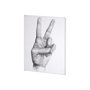 101754-S - Hand Signs II by Jennifer Paxton Parker a Hand Embellished Textured Canvas