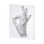 101755-L - Hand Signs III by Jennifer Paxton Parker a Hand Embellished Textured Canvas