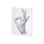 101755-S - Hand Signs III by Jennifer Paxton Parker a Hand Embellished Textured Canvas
