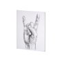 101756-S - Hand Signs IV by Jennifer Paxton Parker a Hand Embellished Textured Canvas