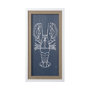 14041 - Crawfish II by Mercana Studio a Hand Embellished Textured Framed Art Print