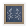 14043 - Dimegemess Crab I by Mercana Studio a Hand Embellished Textured Framed Art Print