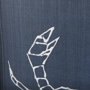 14043 - Dimegemess Crab I by Mercana Studio a Hand Embellished Textured Framed Art Print