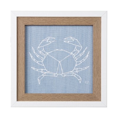14044 - Stone Crab II by Mercana Studio a Hand Embellished Textured Framed Art Print