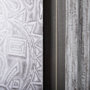 14048 - Vintage Tile Collection I by Mercana Studio a Hand Embellished Textured Framed Art Print