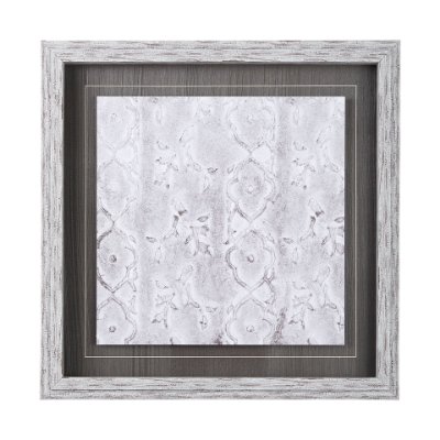 14050 - Vintage Tile Collection III by Mercana Studio a Hand Embellished Textured Framed Art Print