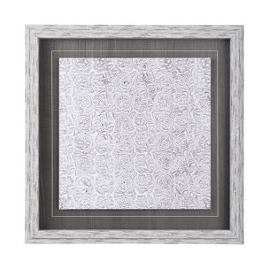 Vintage Tile Collection IV by Mercana Studio a Hand Embellished Textured Framed Art Print