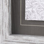 14051 - Vintage Tile Collection IV by Mercana Studio a Hand Embellished Textured Framed Art Print