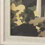 14055 - Washington DC Go USA (XL) by Mercana Studio Hand Embellished Decograph Framed Art Print under Glass