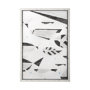 14058 - Se Promener II by Mercana Studio a Hand Embellished Textured Framed Art Print Matted under Glass