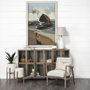13611 - Oregon Go USA (XL) by Mercana Studio a Hand Embellished Decograph Framed Art Print under Glass