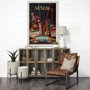 13709 - Nevada Go USA (XL) by Mercana Studio a Hand Embelished Decograph Framed Art Print under Glass