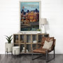 13728 - Victoria Go Canada (XL) by Mercana Studio a Hand Embellished Decograph Framed Art Print under Glass