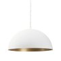 70103 - Doma 36" Round White Dome Pendant Light