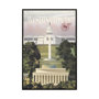 14046 - Washington DC Go USA (SM) by Mercana Studio a Hand Embellished Decograph Framed Art Print