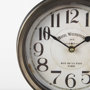 63025 - Taxz Metallic Brown Metal Hanging Table Clock