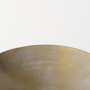 67219 - Chadwick II 13L x 13W Gold Metal Webbed Feet Bowl