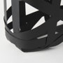 67798 - Tyrell (Set of 2) 23L x 11W; 18L x 8W Black Iron Metal Baskets