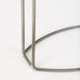 68520 - Aurus Matte Gray Metal Table Clock