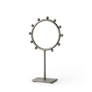 Elio 7.5L x 3.0W x 13.2H Small Studded hoop object 