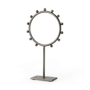 Elio 8.3L x 3.0W x 15.0H Large Studded Hoop Object 