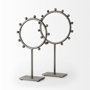 69679 - Elio 8.3L x 3.0W x 15.0H Large Studded Hoop Object 