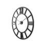 69657 - Stoke 30" Round Black Iron Wall Clock
