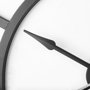 69657 - Stoke 30" Round Black Iron Wall Clock