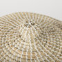 69613 - Olivia 15.7L x 15.7W x 17.3H Set of 3 Beige Seagrass Basket W/Lid and Handles