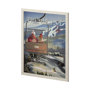 14063 - Tremblant Go Canada (L) by Mercana Studio a Hand Embellished Decograph Framed Art Print