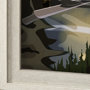 14065 - Tremblant Go Canada (XL) by Mercana Studio a Hand Embellished Decograph Framed Art Print under Glass