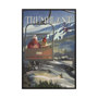 14066 - Tremblant Go Canada (SM) by Mercana Studio a Hand Embellished Decograph Framed Art Print