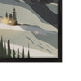 14066 - Tremblant Go Canada (SM) by Mercana Studio a Hand Embellished Decograph Framed Art Print