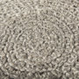 69511 - Bina 19.0L x 19.0W x 15.0H Taupe 4 Legged Wool Stool