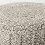69511 - Bina 19.0L x 19.0W x 15.0H Taupe 4 Legged Wool Stool
