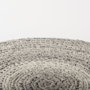 69513 - Bina 30.0L x 30.0W x 15.0H Dark Gray 4 Legged Wool Stool