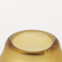 69040 - Pyla Large Yellow/Brown Glass Sand Dune Inspired Vase