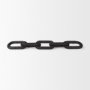 69570 - Alix 29.0L x 5.0W x 5.0H Black Wood Link Chain Decorative Object 