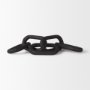 69570 - Alix 29.0L x 5.0W x 5.0H Black Wood Link Chain Decorative Object 